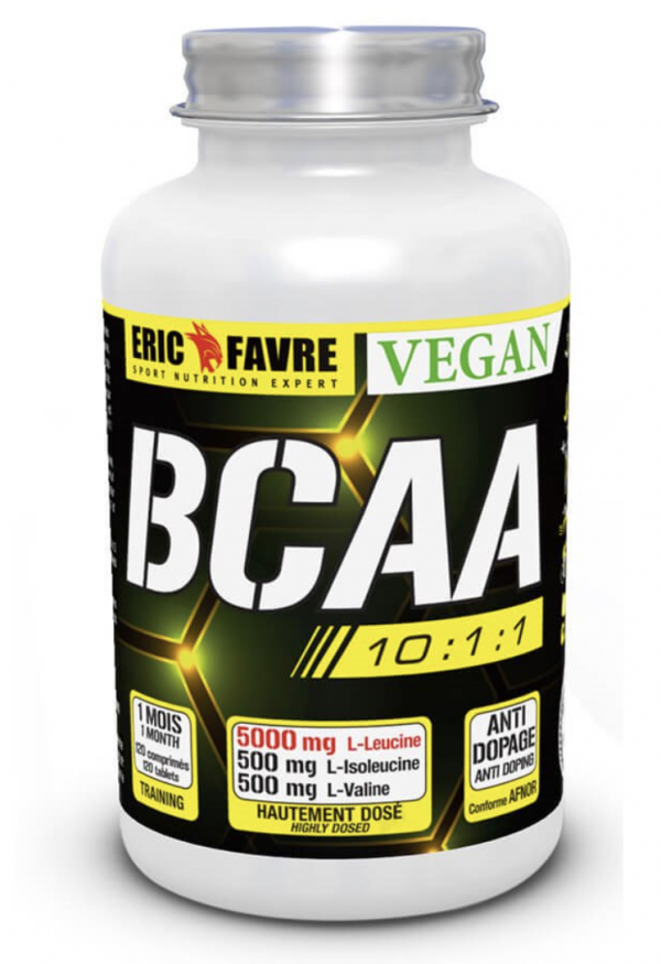 BCAA 10.1.1 Vegan – Acides Aminés Essentiels – Eric Favre