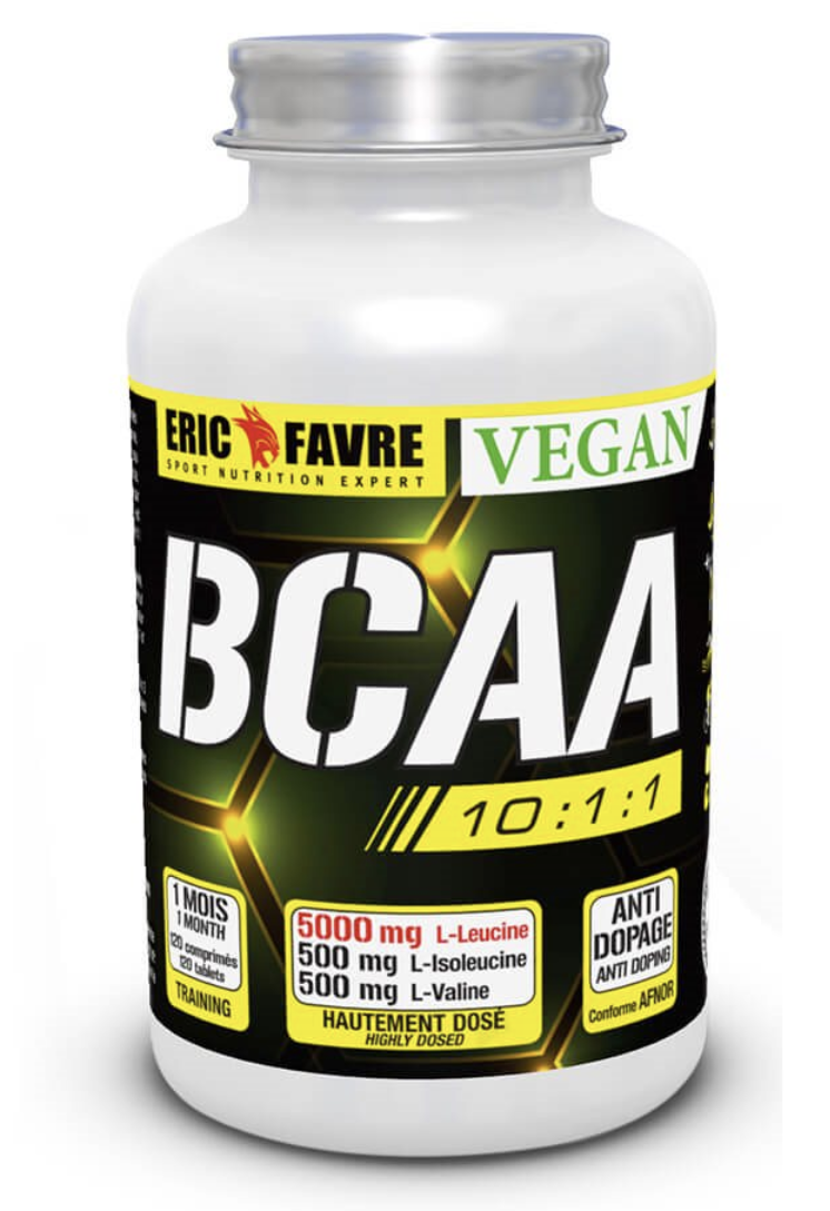 BCAA 10.1.1 Vegan – Acides Aminés Essentiels – Eric Favre BCAA 10.1.1 Vegan – Acides Aminés Essentiels – Eric Favre