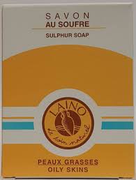 LAINO – Savon Soufre – 150g LAINO – Savon Soufre – 150g