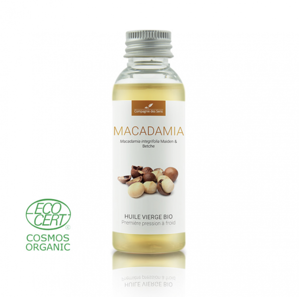 Macadamia – huile végétale BIO 50ML – La compagnie des sens