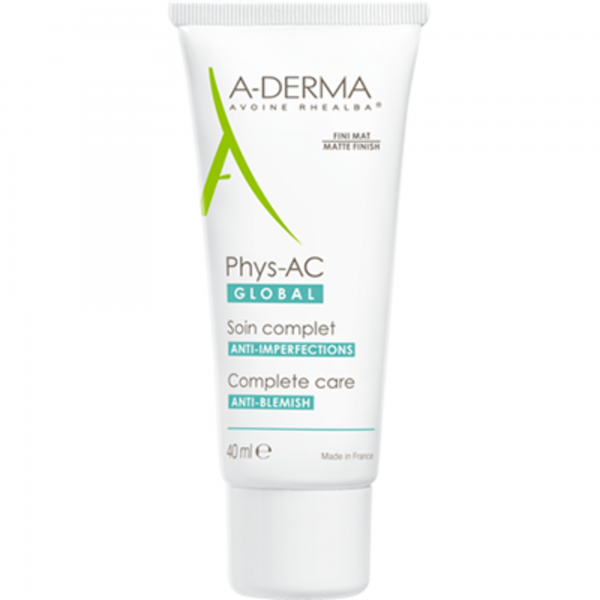A-DERMA Phys-Ac global Soin Complet Anti-Imperfections 40ml 40.0 ML