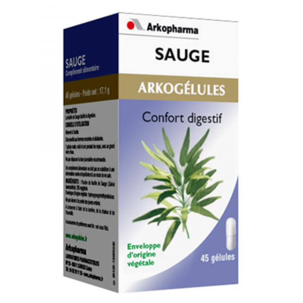 ARKOGELULES Sauge – 45 gélules 0.0