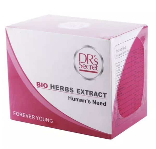 Dr’s Secret – bBio Herbs Extract – 8 sachets