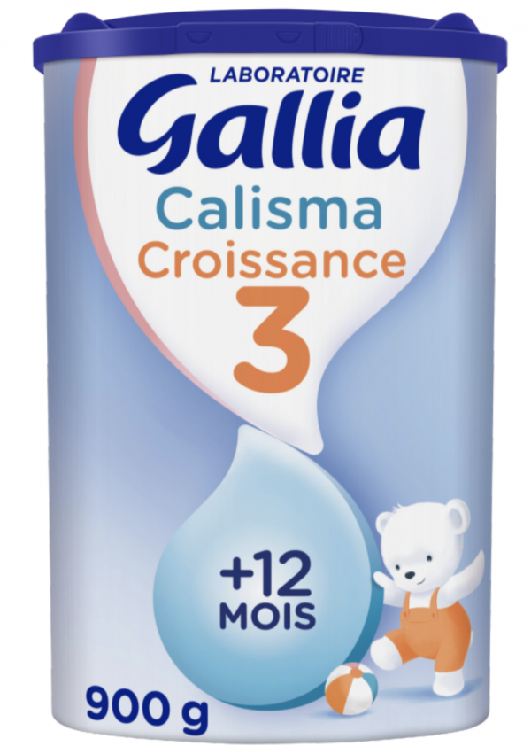 Calisma lait en poudre Croissance dès 12 mois – 900 g – Laboratoire Gallia