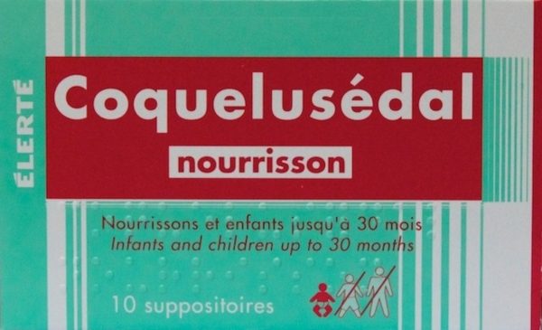 COQUELUSEDAL Nourrisson – 10 suppositoires