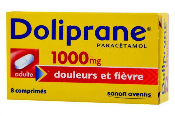 DOLIPRANE 1000mg – 8 comprimés