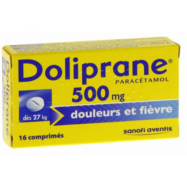DOLIPRANE 500mg – 16 comprimés