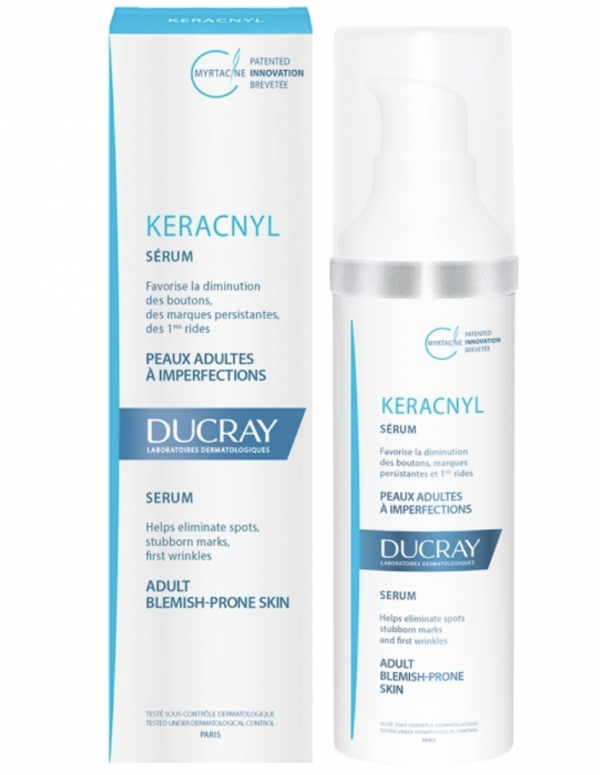 DUCRAY – Keracnyl Serum Peaux Adultes à imperfections – 30 mL