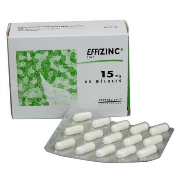 EFFIZINC 15mg – 60 gélules