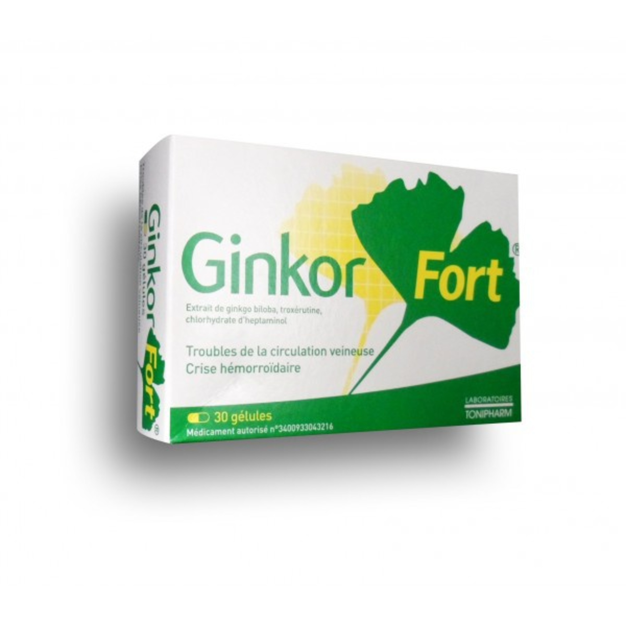 ginkor-fort-30-gelules GINKOR FORT – 30 gélules