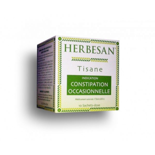HERBESAN Tisane Constipation Occasionnelle – 10 sachets
