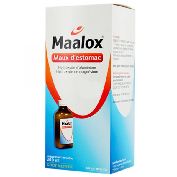 MAALOX Maux d’estomac 250.0 ML