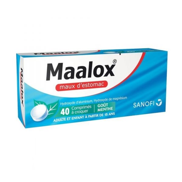MAALOX Maux d’estomac – 40 comprimés