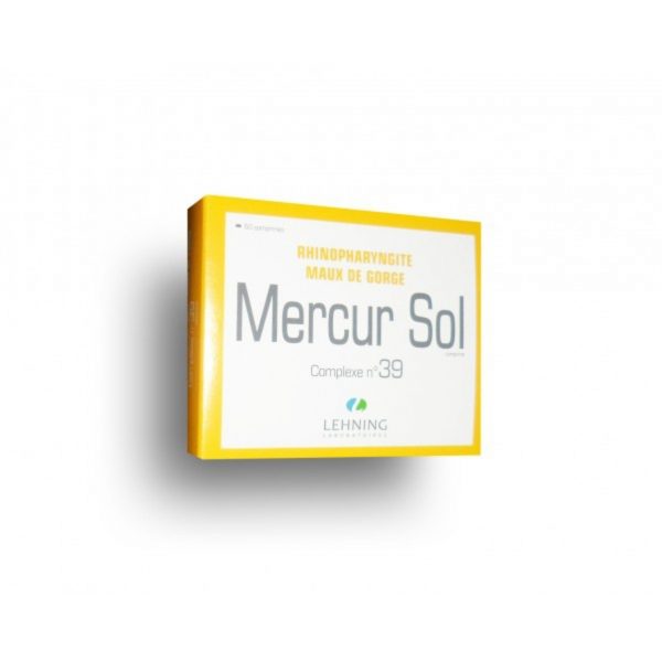 MERCUR SOL Complexe 39 – 60 comprimés