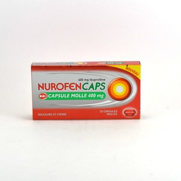 NUROFENCAPS 400mg – 10 capsules