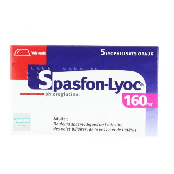 SPASFON Lyoc 160 mg – 5 lyophilisats