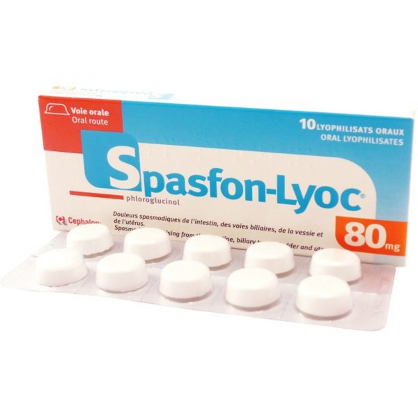 SPASFON Lyoc 80mg – 10 lyophilisats