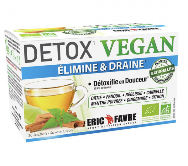 Tisane Drainante Detox Vegan – Eric Favre