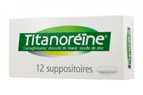 TITANOREINE – 12 suppositoires