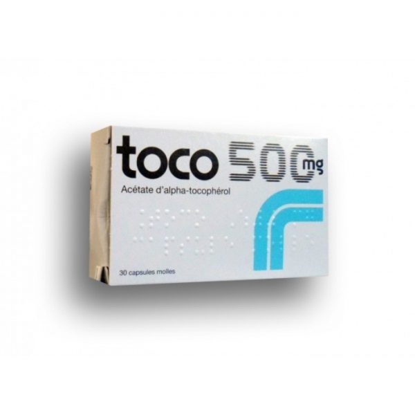 TOCO 500mg – 30 capsules